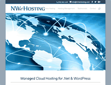 Tablet Screenshot of nwehosting.com